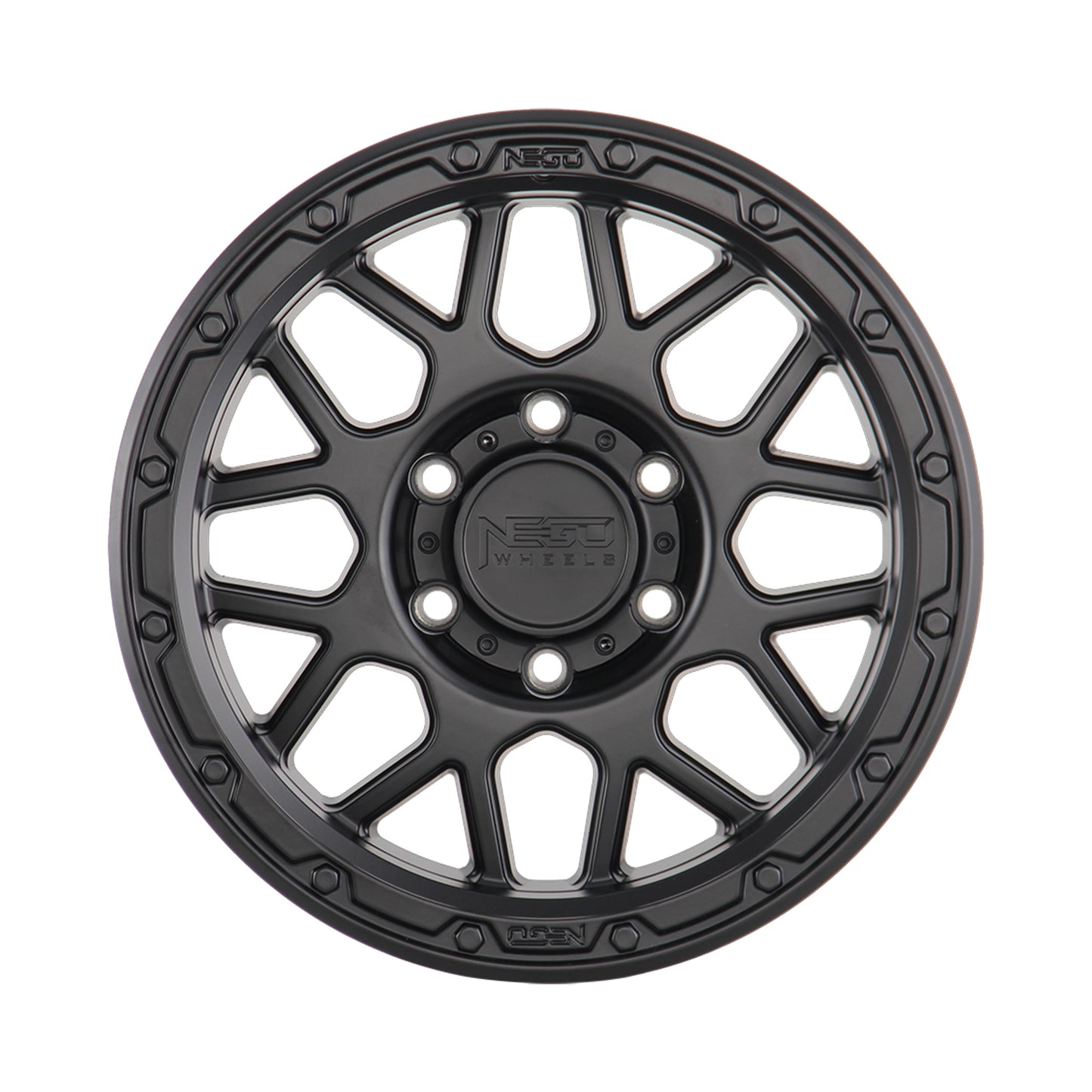 NEGU03 17x8.5 ET0 (6x139.7) CB100.1 - Matte Black