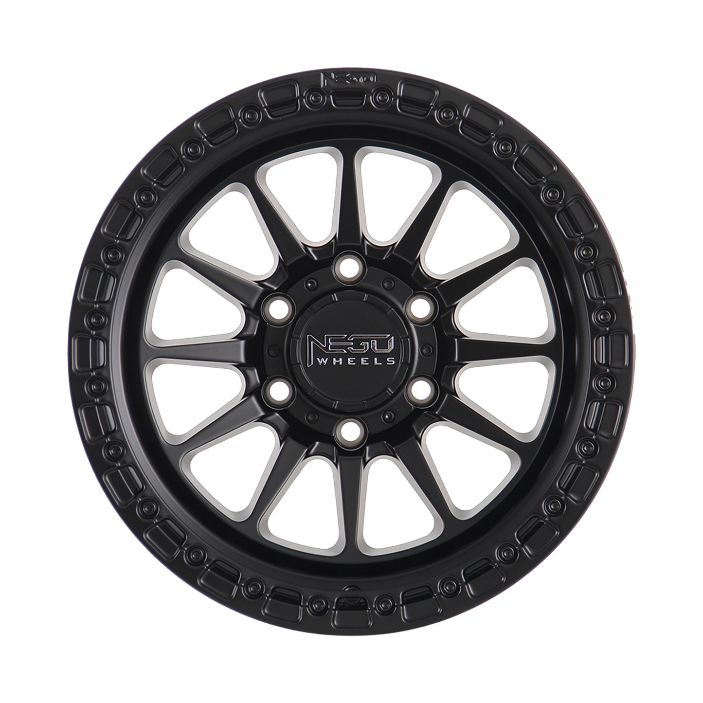 NEGU07 17x8.5 ET0 (6x139.7) CB110 - matte black