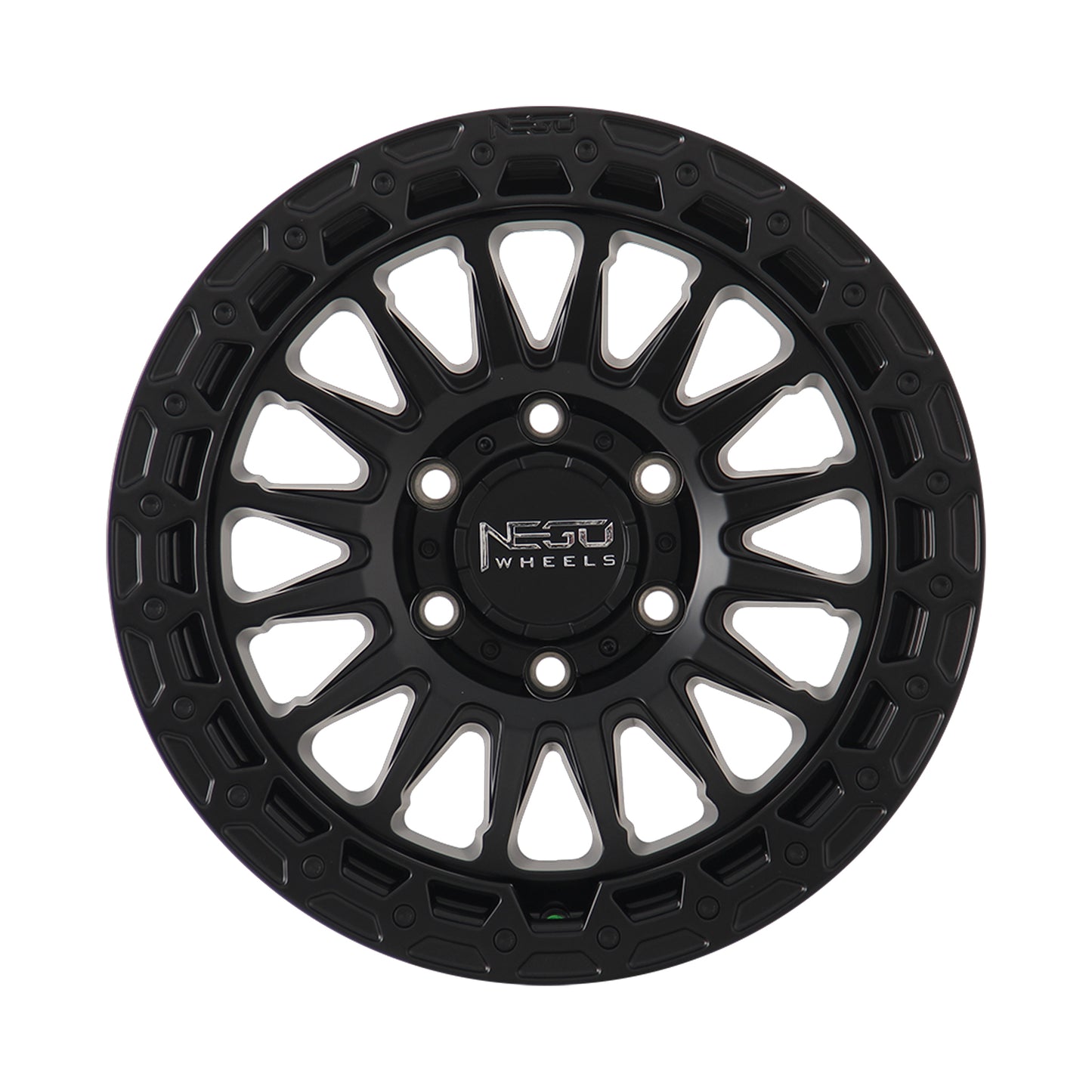 NEGU12 17x8.5 ET0 (6x139.7) CB110- satin black