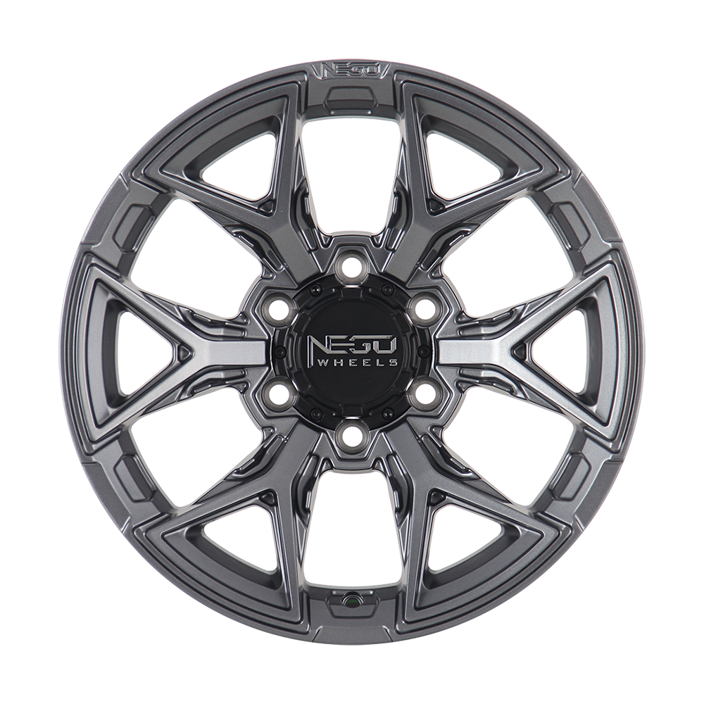 NEGU14 - 17x8.5 ET0 (6x139.7) CB110 - Matte Gunmetal