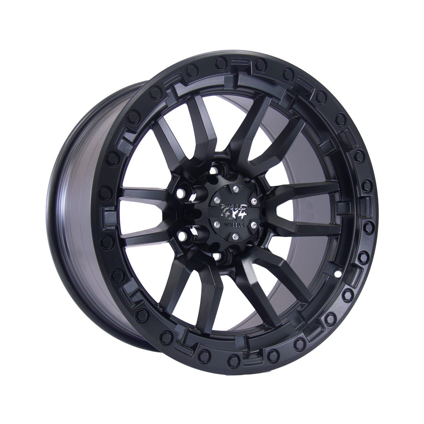 Rugged Hurricane Alloy Wheel 18x9 (6x139.7) ET5 CB110 -Black