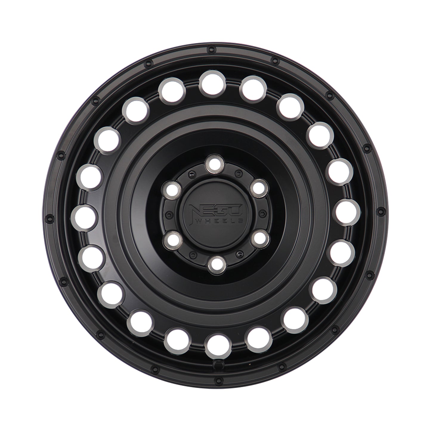 NEGU02 17x8.0 ET12 (6x114.3) CB66.1- matte black