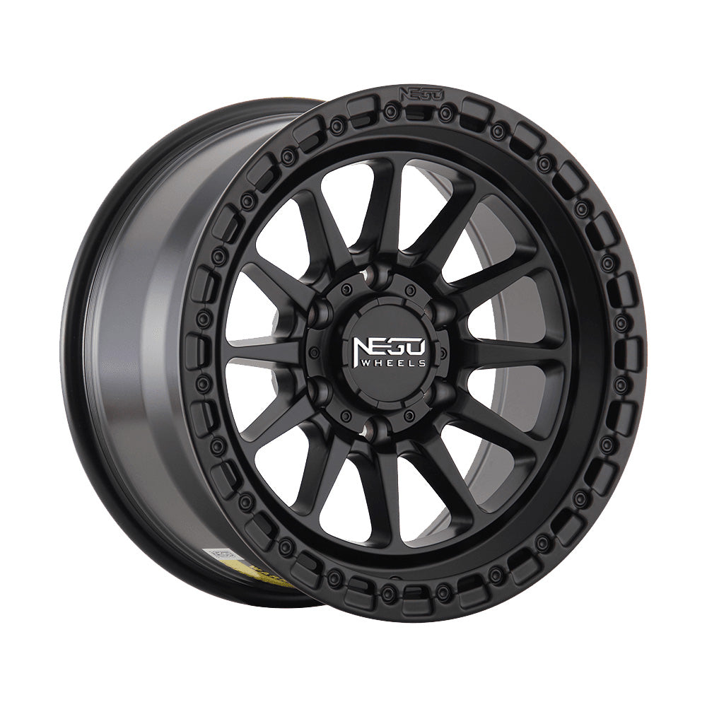NEGU07 17x8.5 ET12 (6x139.7) CB110 - matte black