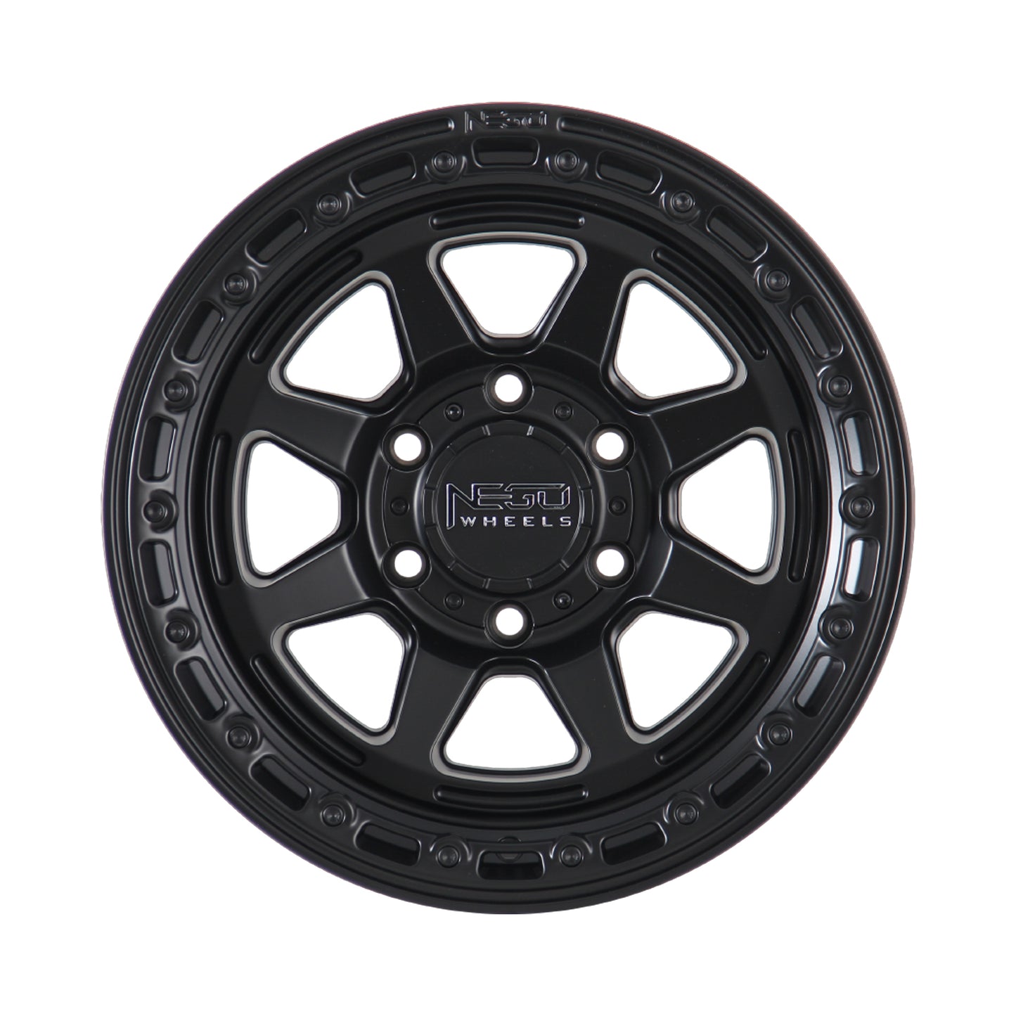 NEGU08 17x8.5 ET0 (6x139.7) CB110 - matte black
