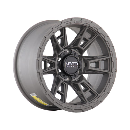 NEGU10 17x8.5 ET0 (6x139.7) CB110- matte gunmetal