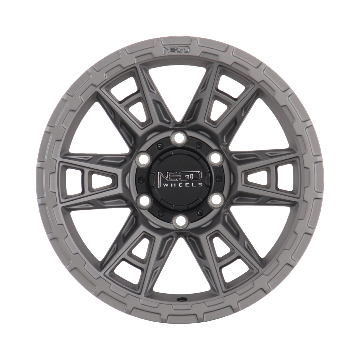 NEGU10 17x8.5 ET0 (6x139.7) CB110- matte gunmetal