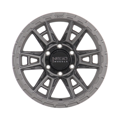 NEGU10 17x8.5 ET0 (6x139.7) CB110- matte gunmetal