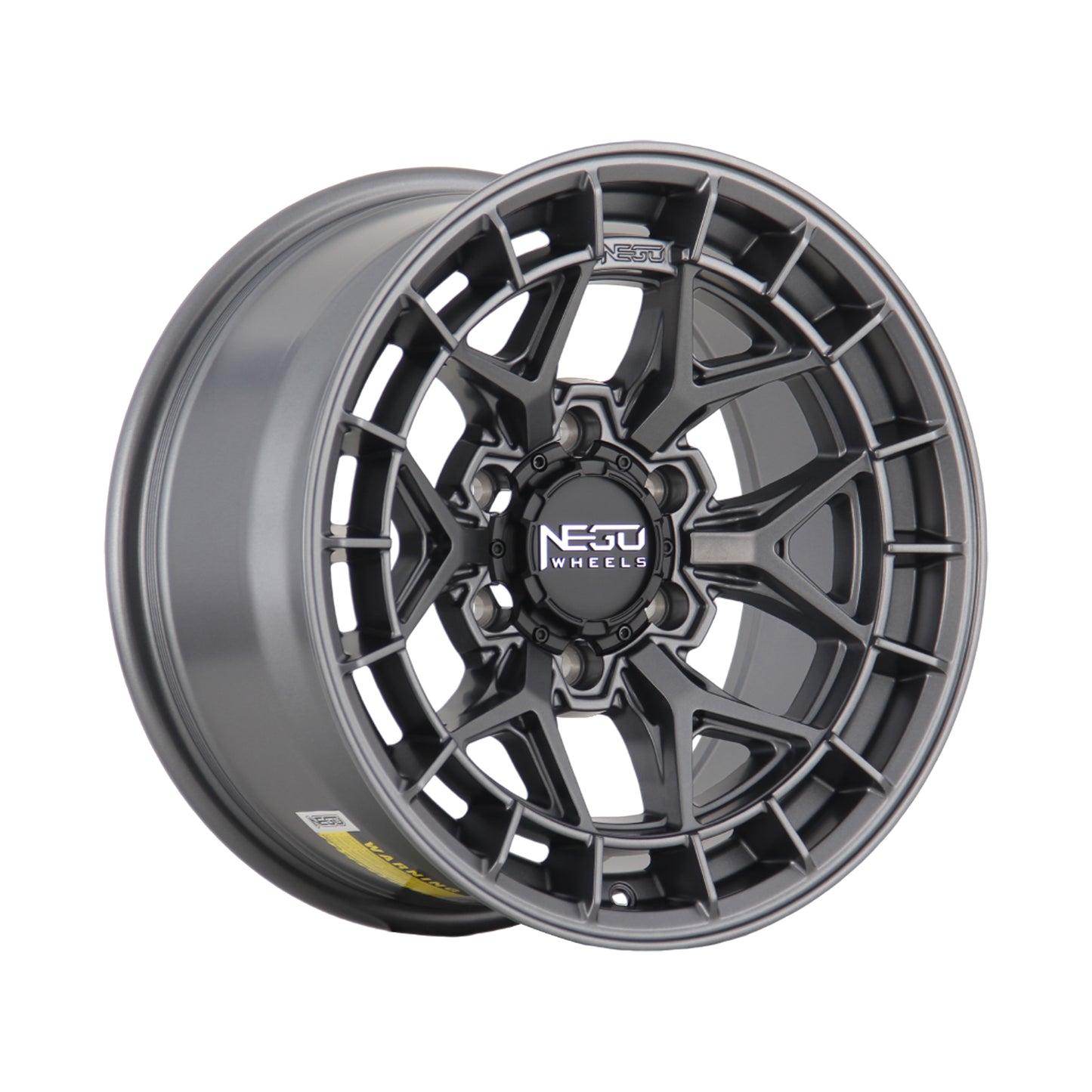NEGU13-17x8.5 ET35 (6x139.7) CB106.2- Matte Gunmetal