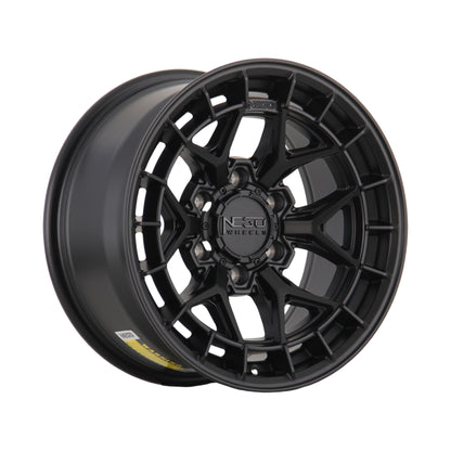 NEGU13-17x8.5 ET25 (6x139.7) CB106.2- Matte Black