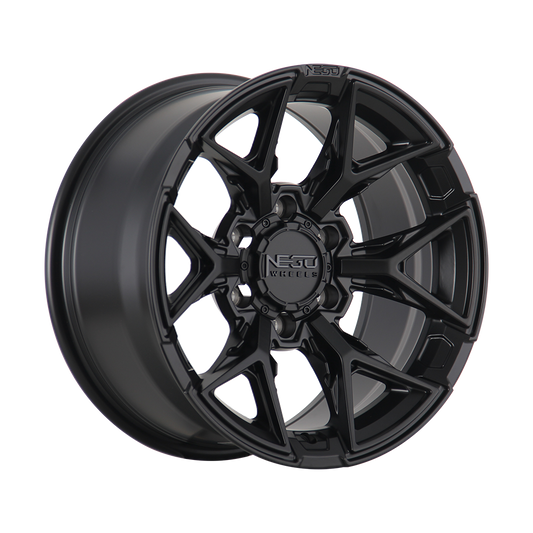NEGU14 - 17x8.5 ET15 (6x139.7) CB106.2 - Matte Black