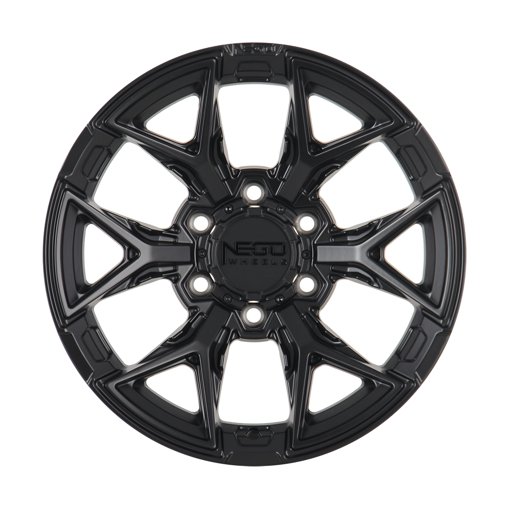 NEGU14 - 17x8.5 ET25 (6x139.7) CB106.2 - Matte Black