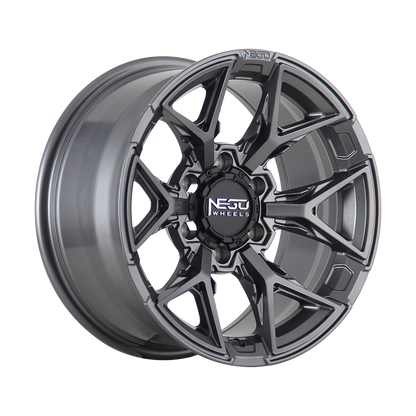 NEGU14 - 17x8.5 ET35 (6x139.7) CB106.2 - Matte Gunmetal
