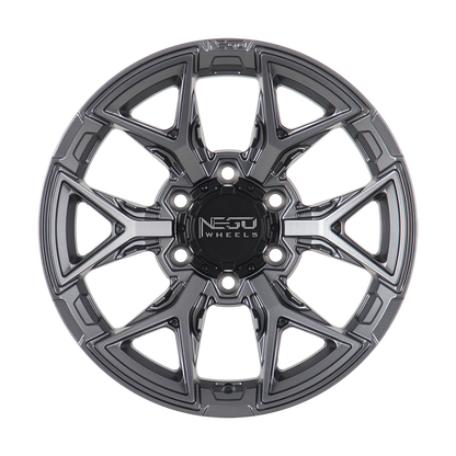 NEGU14 - 17x8.5 ET35 (6x139.7) CB106.2 - Matte Gunmetal